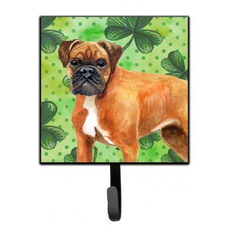 Carolines Treasures German Boxer St.Patricks Leash or Key Holder BB9814SH4